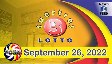 SWERTRES RESULT, Monday, September 26, 2022 – Official .